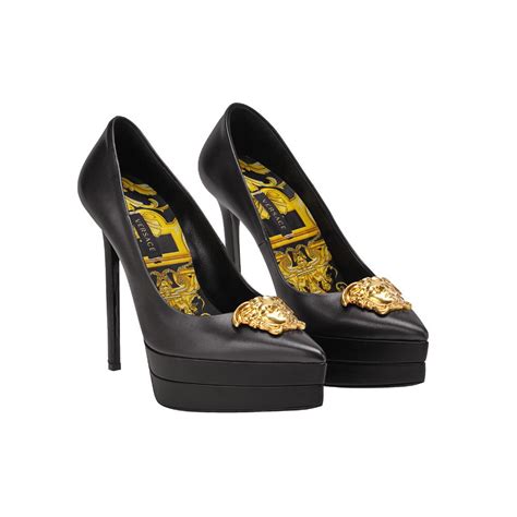 fake versace heels|versace platform heel boots.